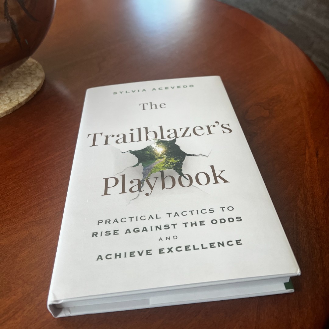 The Trailblazer’s Playbook is a manual on how to achieve excellence. An insightful read, and I’m looking forward to discussing the book with Sylvia at ASU in November.