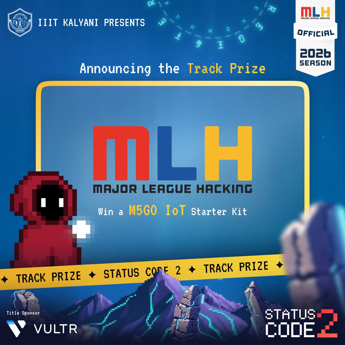 Status_Code_'s tweet image. 🏆 Announcing the Track Prizes for #StatusCode2! 🎉
We’re beyond excited to unveil the amazing rewards waiting for the best minds across each track. 💻✨
Your innovation, creativity, and problem-solving skills will be celebrated with recognition and prizes!