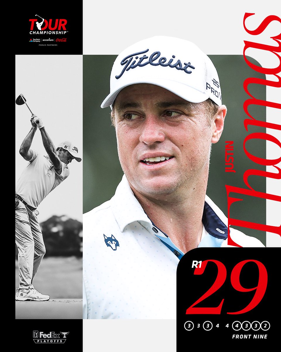 TOURChamp's tweet image. There goes that man! JT is on a heater right now. 🔥