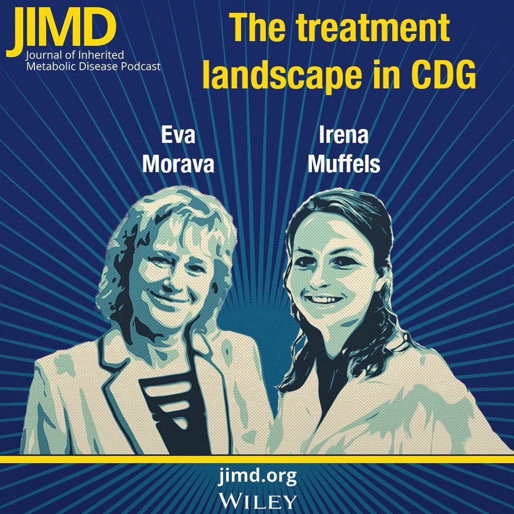 🎙️ New JIMD Podcast!
Eva Morava &amp; Irena Muffels are back to ask a massive question:
How do we treat all the CDGs?

Organoids, AI, basket trials &amp; the three pillars shaping the therapeutic future of congenital disorders of glycosylation.
Listen now: open.spotify.com/episode/2OkL0T…

#CDG