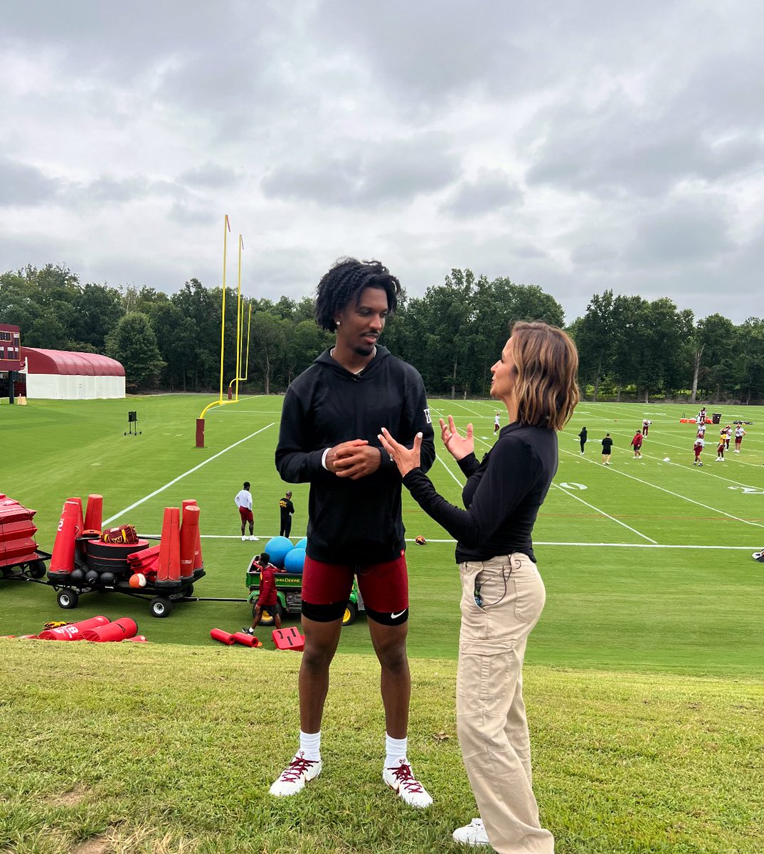 Jayden Daniels is very optimistic WR Terry McLaurin will get a deal soon and believes both sides will come to an agreement. 

My one-on-one interview with the Commanders’ star QB drops tomorrow.