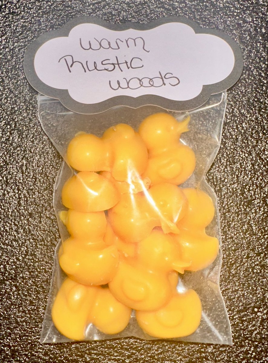 New item added to shop. 10 Rubber Duckies ($3.99) Heavily Scented Soy Wax Melts. Come check us out! Link in bio.