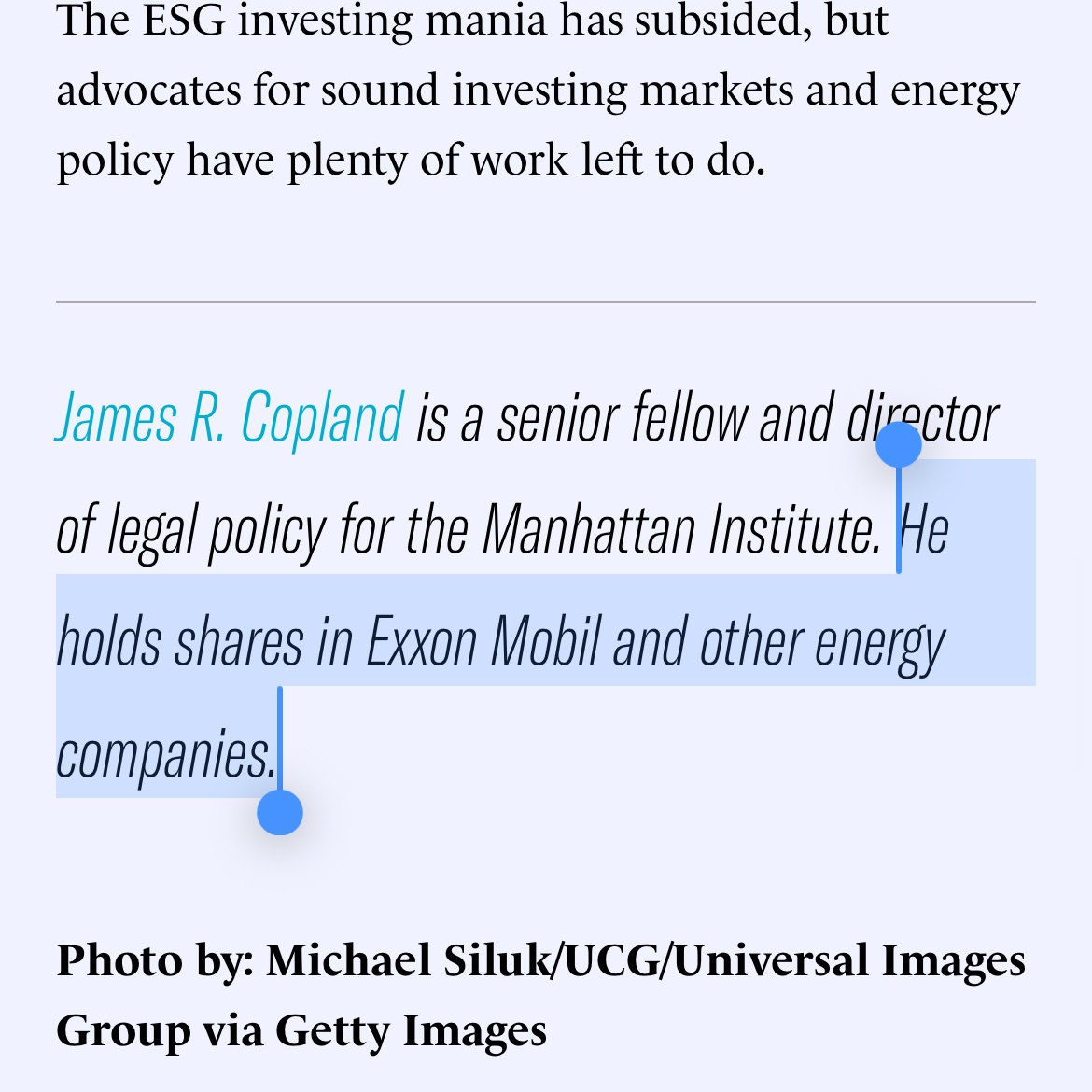 This is how conservative commentators credentialize themselves.