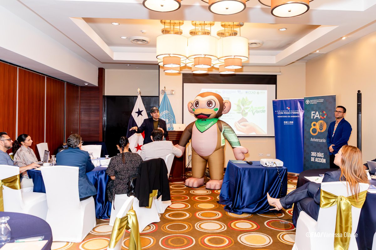 🗣️ En sus palabras de apertura, Juan Carlos Monterrey, director de Cambio Climático de <a href="/MiAmbientePma/">Ministerio de Ambiente de Panamá</a>, destacó que este programa es el fruto de una década de trabajo regional.

🌳 #AzueroVerde es la identidad nacional del proyecto en Panamá 🇵🇦.