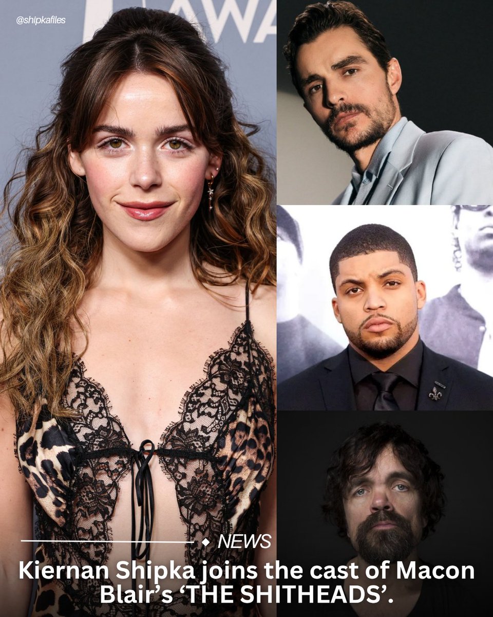 Kiernan Shipka joins Dave Franco, O'Shea Jackson Jr. and Peter Dinklage in  Macon Blair's upcoming comedy 'THE SHITHEADS'., image size:960x1200