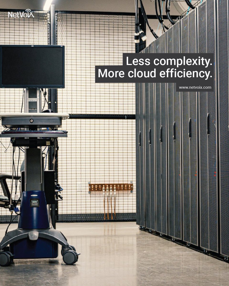 netvoix's tweet image. Cloud done right = less complexity, more efficiency.
We simplify the cloud so your business runs smarter.

#CloudEfficiency #NetVoiX #ManagedServices