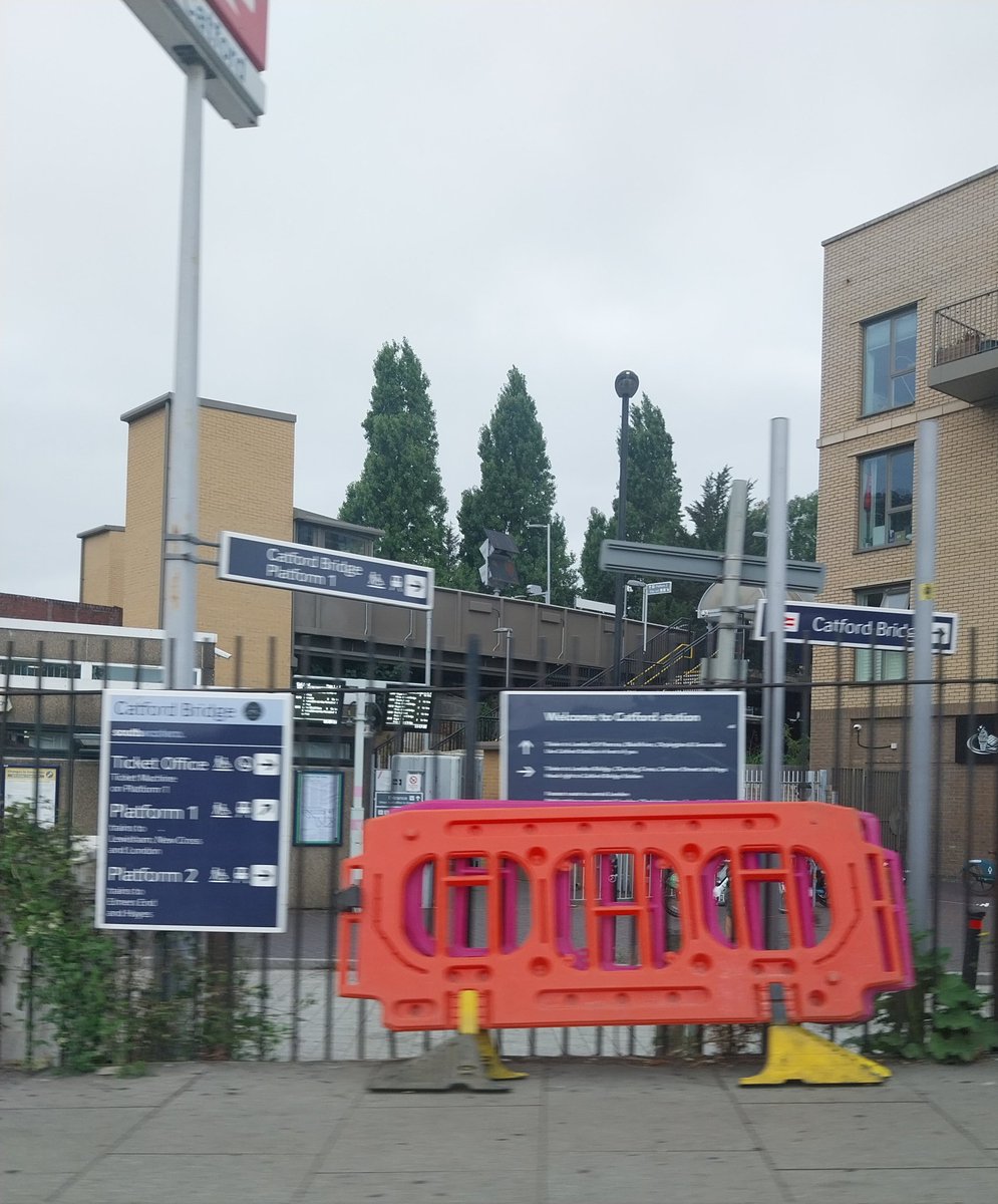 Here I found, 2 stations in Catford
Catford (GTR Thameslink) formerly southeastern
Catford Bridge (southeastern) on Hayes kent line