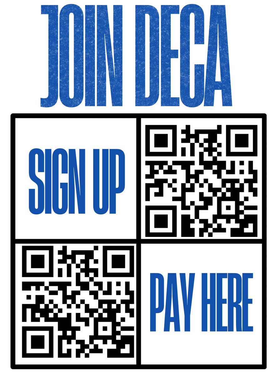 KingwoodDeca's tweet photo. ATTENTION FRESHMAN!!!!
Interested in DECA? Come join us in room 4701 on Monday, August 25! Get the chance to sign up, meet officers and hear what DECA is all about! 
LINK IN BIO to be a MEMBER…

@HumbleISD_KHS https://t.co/tzyk9dfY21