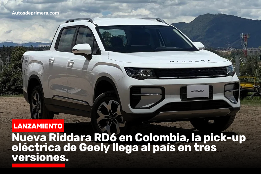 Autosdeprimera's tweet photo. La nueva Riddara RD6 es una pick-up 100% eléctrica. Ya está disponible en el país en configuraciones de un solo motor y tracción 4×2 o doble motor y tracción 4×4.
Más detalles aquí: https://t.co/Z0Q8uvPpzT
#Riddara #RD6 #RiddaraRD6 https://t.co/GJjc01NsEJ