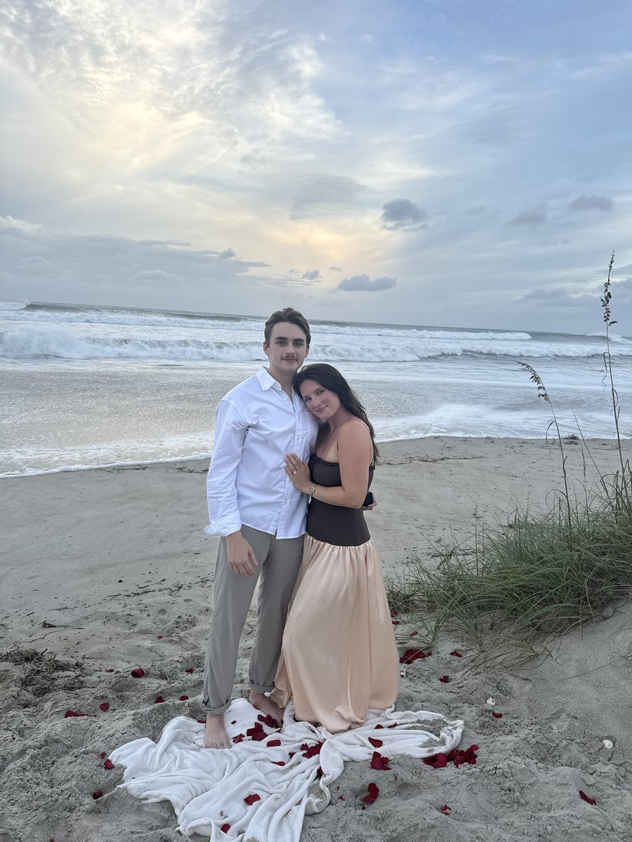 cbkmediamgt's tweet photo. It’s a summer to remember for client @SaraaHolland New sports anchor/reporter job at @WNCN in Raleigh and now a beach engagement…congrats to Sara and Colin! 💍
#RaleighTVNews
#CBS19
#SportsAnchorReporter
#ShesEngaged
#TeamCBK https://t.co/EVLIGBd7Ex
