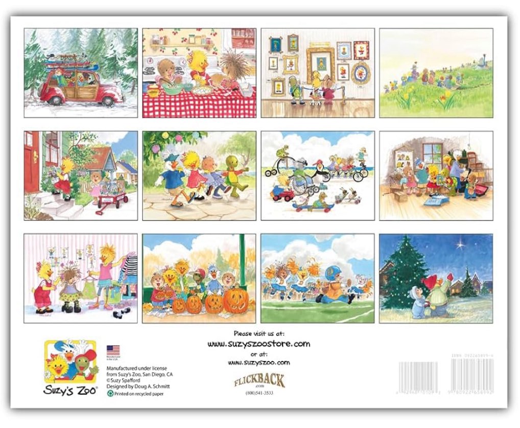 This might be too small to see, but look at how pretty the pictures are! I’m old school and EVERYTHING goes on my paper calendar. ❤️