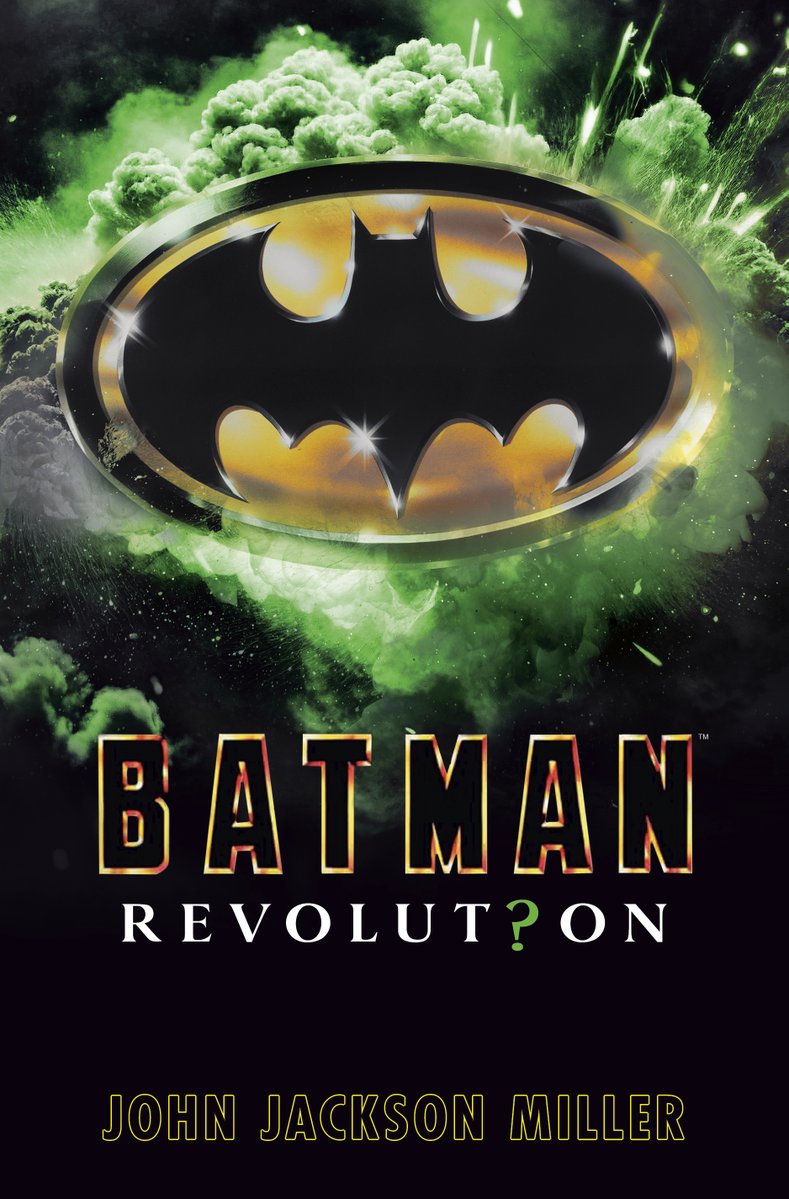 John Jackson Miller (@jjmfaraway) on Twitter photo The countdown is on! Two months from today, return to Gotham City in BATMAN: REVOLUTION, my second novel taking place between BATMAN and BATMAN RETURNS!
Get it in hardcover, audiobook, and ebook from <a href="/DelReyBooks/">Del Rey Books</a> on Oct. 21. Scroll for preorder links! The countdown is on! Two months from today, return to Gotham City in BATMAN: REVOLUTION, my second novel taking place between BATMAN and BATMAN RETURNS!
Get it in hardcover, audiobook, and ebook from <a href="/DelReyBooks/">Del Rey Books</a> on Oct. 21. Scroll for preorder links!