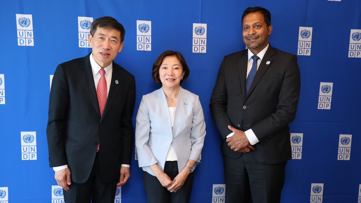 An informative meeting with Ms. Miyazaki Katsura, Executive Senior Vice President of <a href="/jica_direct/">JICA 国際協力機構</a> 🇯🇵. We discussed strengthening <a href="/UNDP/">UN Development</a>-JICA partnership on shared priorities like human security &amp; advancing collaboration with the Japanese private sector to boost #SDGs. #TICAD9.