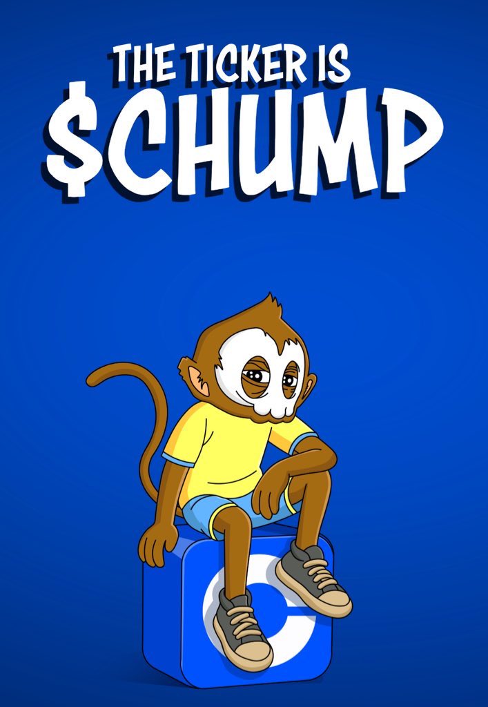 CHUMP meme token illustration on Base