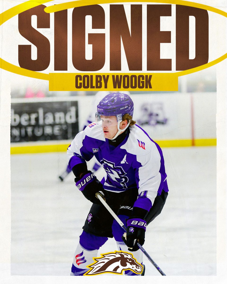 A very talented defenseman is now a Bronco! Colby Woogk had 22 points on six goals and 16 assists for Tri-City last season! Happy to have you in Kalamazoo! 

#BroncosReign