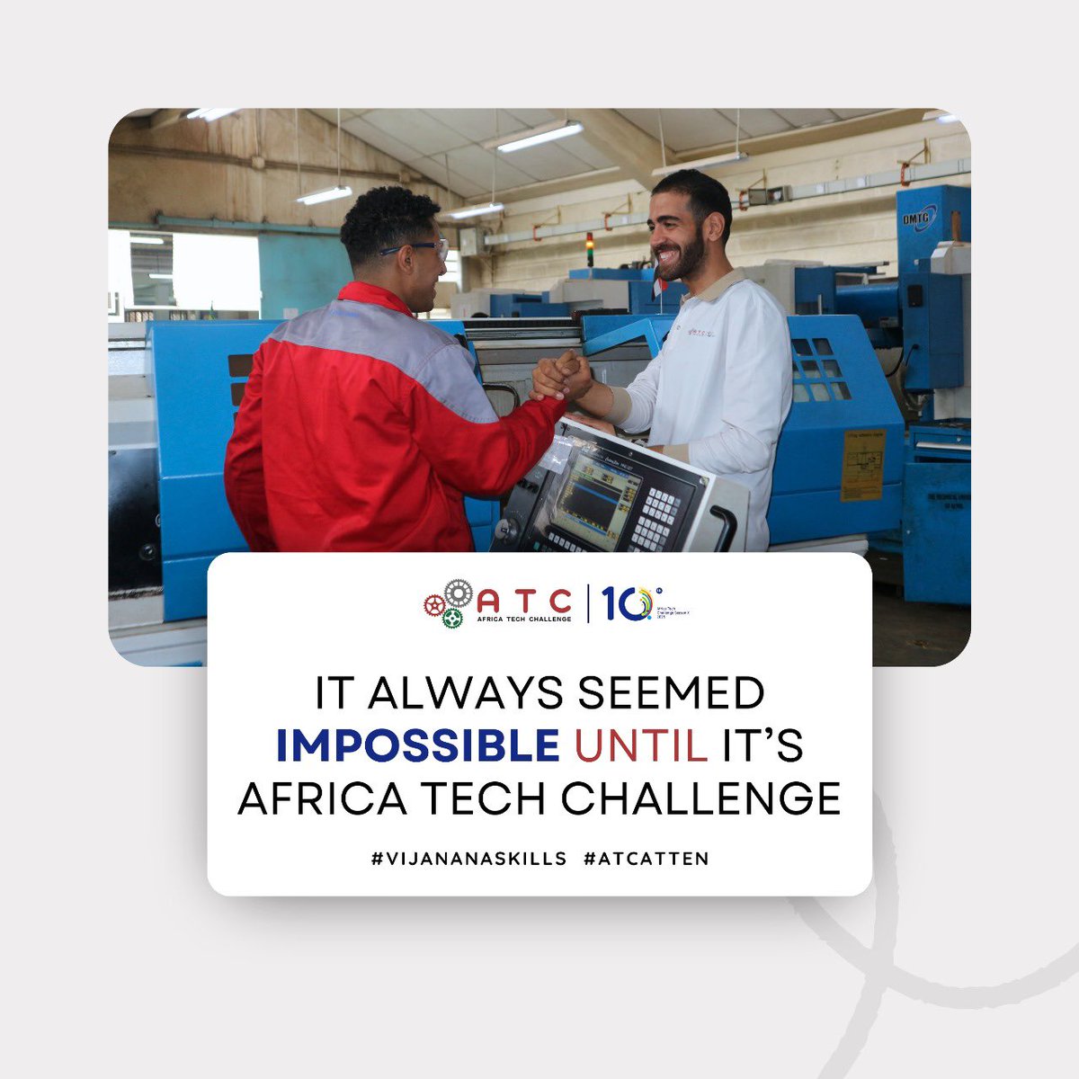 ATC_Tech's tweet image. Thursday thoughts: Every tool learned, every skill practiced, is a seed planted for tomorrow’s success. 🌱🚀 #AfricaTechChallenge #ATC10