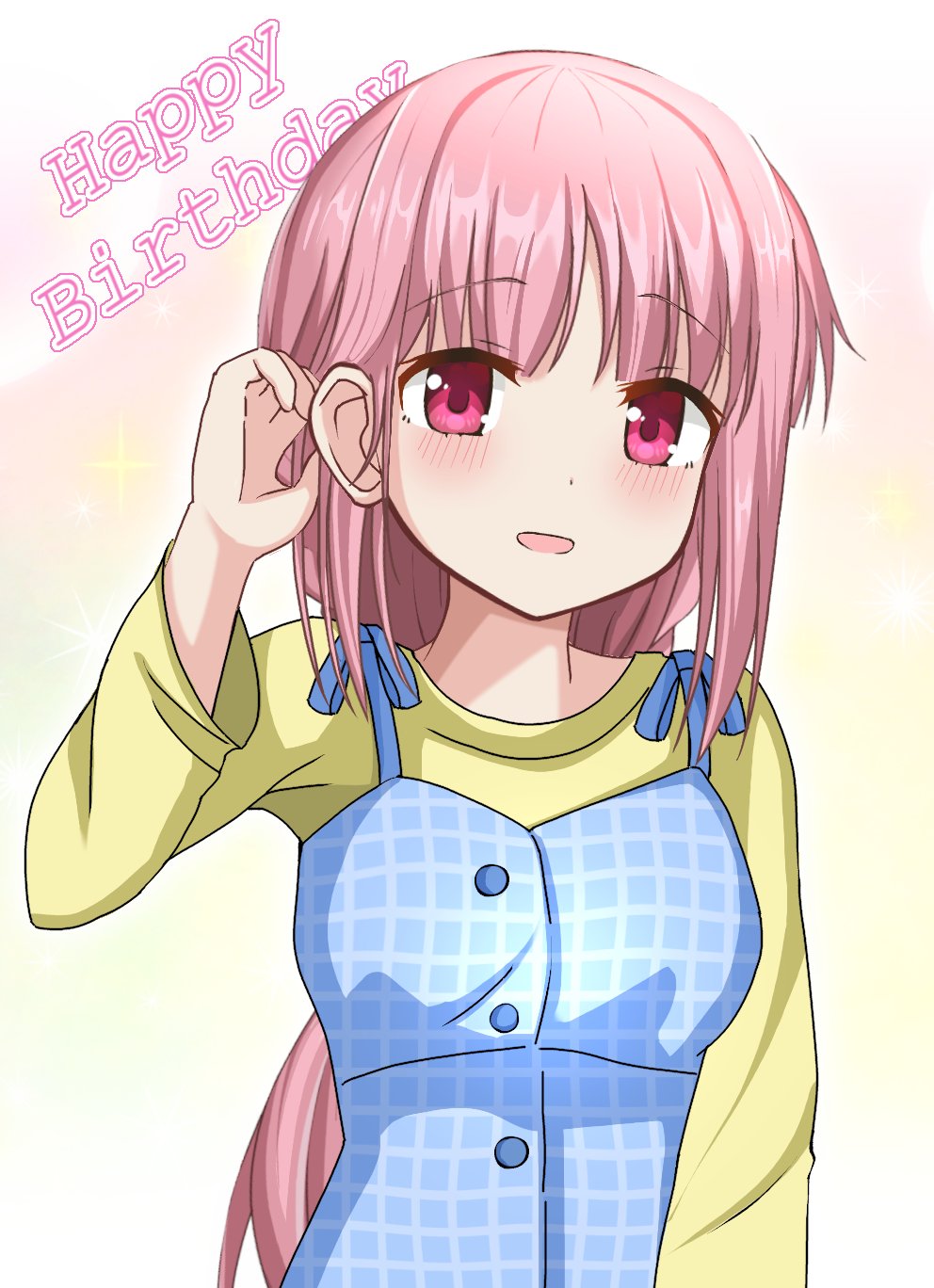 ゆめいろちゃん様♡ありがとうございます♡ 🎉♥︎ ᕼᗩᑭᑭY ᗷIᖇTᕼᗞᗩY ♥︎🎉 - ibisPaint