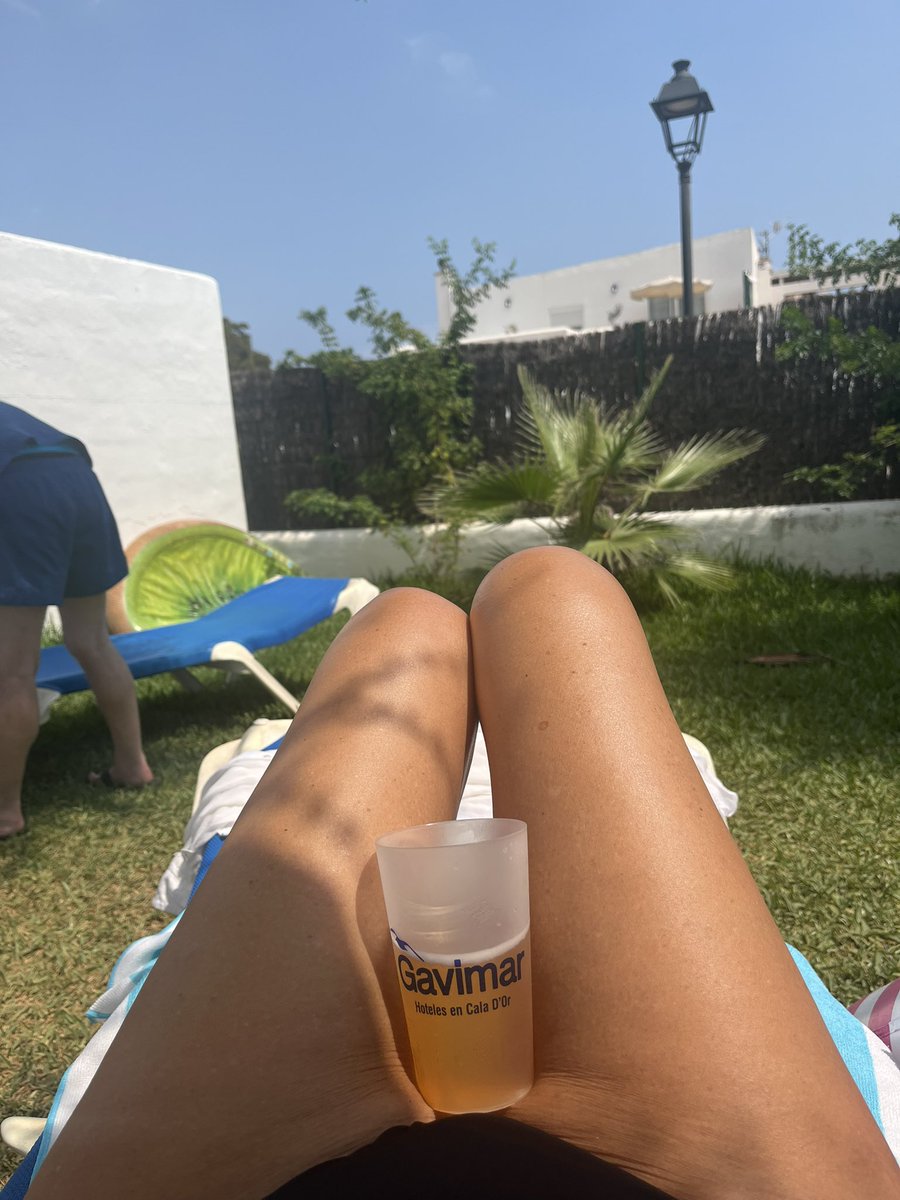 Beer o’clock in Majorca 🍻