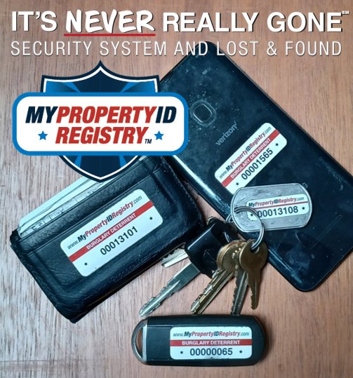 MyPropertyID's tweet image. Whether at big or small events, the chances of loss or theft of portable valuables Increases. While protecting your privacy, give the police and caring citizens a simple way to return lost or stolen property. #MyPropertyID #TrackingTech