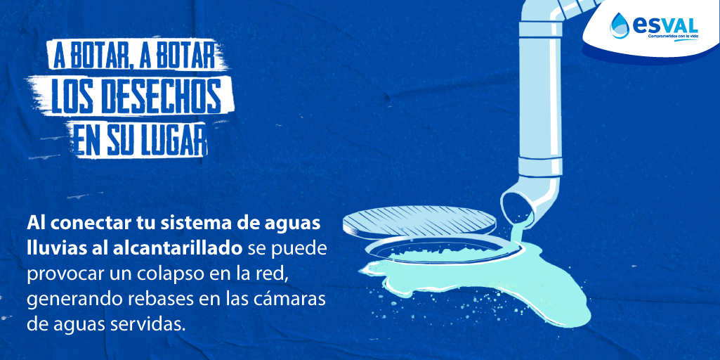 #SistemaFrontal Volvieron las esperadas🌧️a nuestra Región. Recuerda hacer un uso correcto del alcantarillado, evita abrir cámaras o conectar sistemas de evacuación de aguas lluvias, ya que esto puede provocar obstrucciones y rebases en la vía pública o al interior del hogar.
