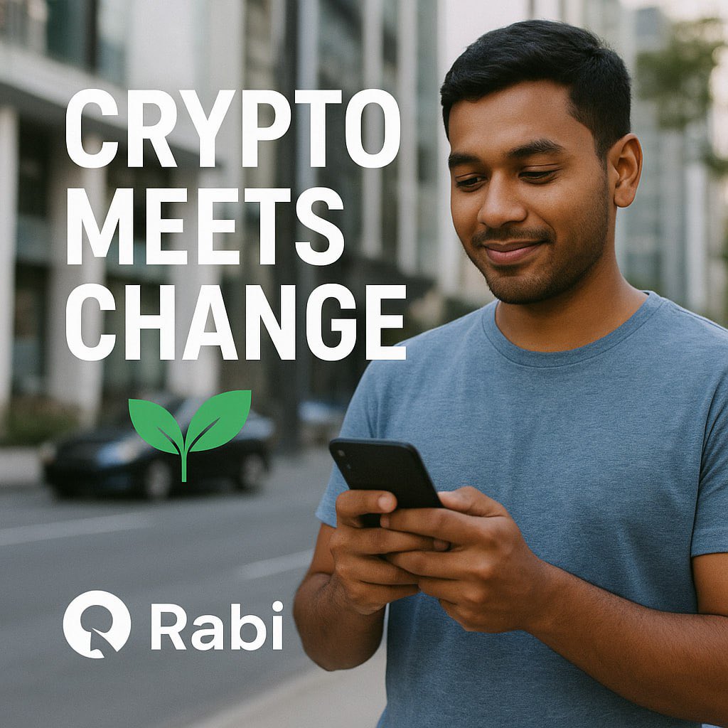 "We’re not just building technology — we’re building change. 🌍✨
From fair finance to empowering communities, RABI bridges crypto with real-world impact. The future is decentralized, inclusive, and for everyone. 💡💪

#Rabi #Web3ForGood #CryptoImpact #DecentralizedFuture