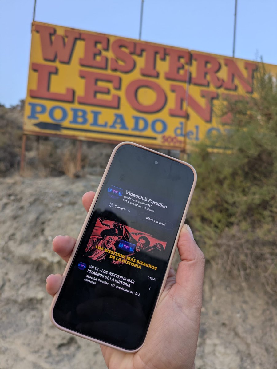 Algunos de nuestros oyentes nos envían sus fotos vacacionales bien acompañados por alguno de nuestros programas. Gracias <a href="/talokguevara/">R U B E N 🏴‍☠️🧔</a>.

Escucha nuestro último programa dedicado a los westerns más bizarros:
iVoox: go.ivoox.com/rf/154430280
YouTube: youtu.be/t9ctDM1N754?si…