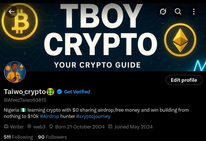 AfeezTaiwo63815's tweet photo. Let's go, Let us follow each other  -  Drop a comment &amp; RT 🔀

$TAO https://t.co/L7DHp0Nk8U