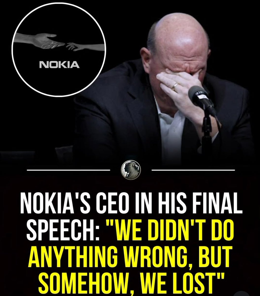 danbushy's tweet photo. Just a thought.....with the lack of, or failed attempts (#appleintelligence) of @Apple over the last couple of years, are Apple in danger of becoming the next Nokia? https://t.co/u4hUfaNmtD