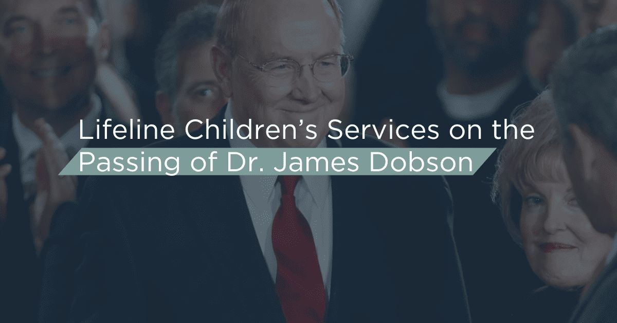 Lifeline Children’s Services joins with countless others in mourning the passing of Dr. James Dobson, a faithful servant whose life and ministry profoundly shaped the way Christians care for children and families. buff.ly/eDlCqsz
