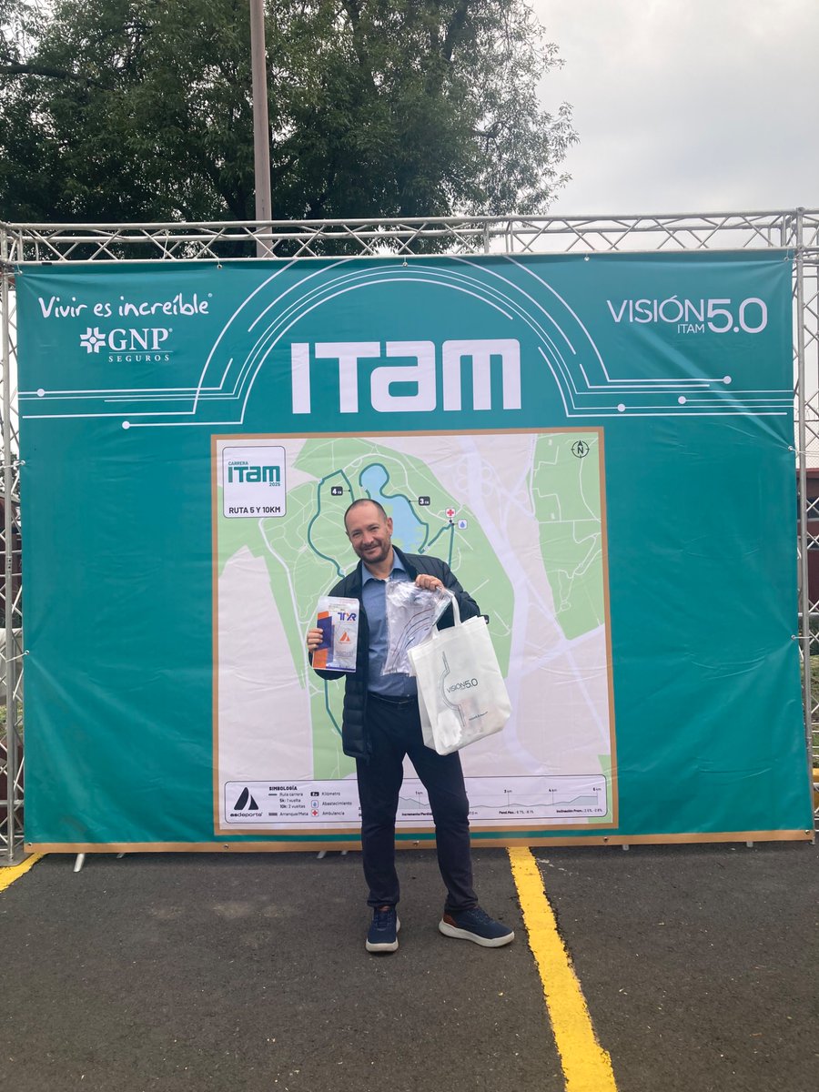 Horacio Vives Segl (@hvivessegl) on Twitter photo Ya tengo el kit para la #CarreraITAM del domingo 24 agosto‼️
<a href="/ITAM_mx/">ITAM</a> <a href="/ExITAM/">ExITAM</a> <a href="/DAE_ITAM/">Asuntos Estudiantiles ITAM</a> <a href="/asdeporte/">asdeporte</a>
Pueden inscribirse hoy y retirar el kit hasta las 4pm.
22 agosto 6pm: cierre del registro en línea.
<a href="/Derecho_ITAM/">Derecho ITAM</a> <a href="/RRII_ITAM/">Relaciones Internacionales ITAM</a> @PosgradosiTAM <a href="/CPoliticaITAM/">CienciaPolítica ITAM</a> <a href="/EconomiaITAM_/">Economía ITAM</a> Ya tengo el kit para la #CarreraITAM del domingo 24 agosto‼️
<a href="/ITAM_mx/">ITAM</a> <a href="/ExITAM/">ExITAM</a> <a href="/DAE_ITAM/">Asuntos Estudiantiles ITAM</a> <a href="/asdeporte/">asdeporte</a>
Pueden inscribirse hoy y retirar el kit hasta las 4pm.
22 agosto 6pm: cierre del registro en línea.
<a href="/Derecho_ITAM/">Derecho ITAM</a> <a href="/RRII_ITAM/">Relaciones Internacionales ITAM</a> @PosgradosiTAM <a href="/CPoliticaITAM/">CienciaPolítica ITAM</a> <a href="/EconomiaITAM_/">Economía ITAM</a>