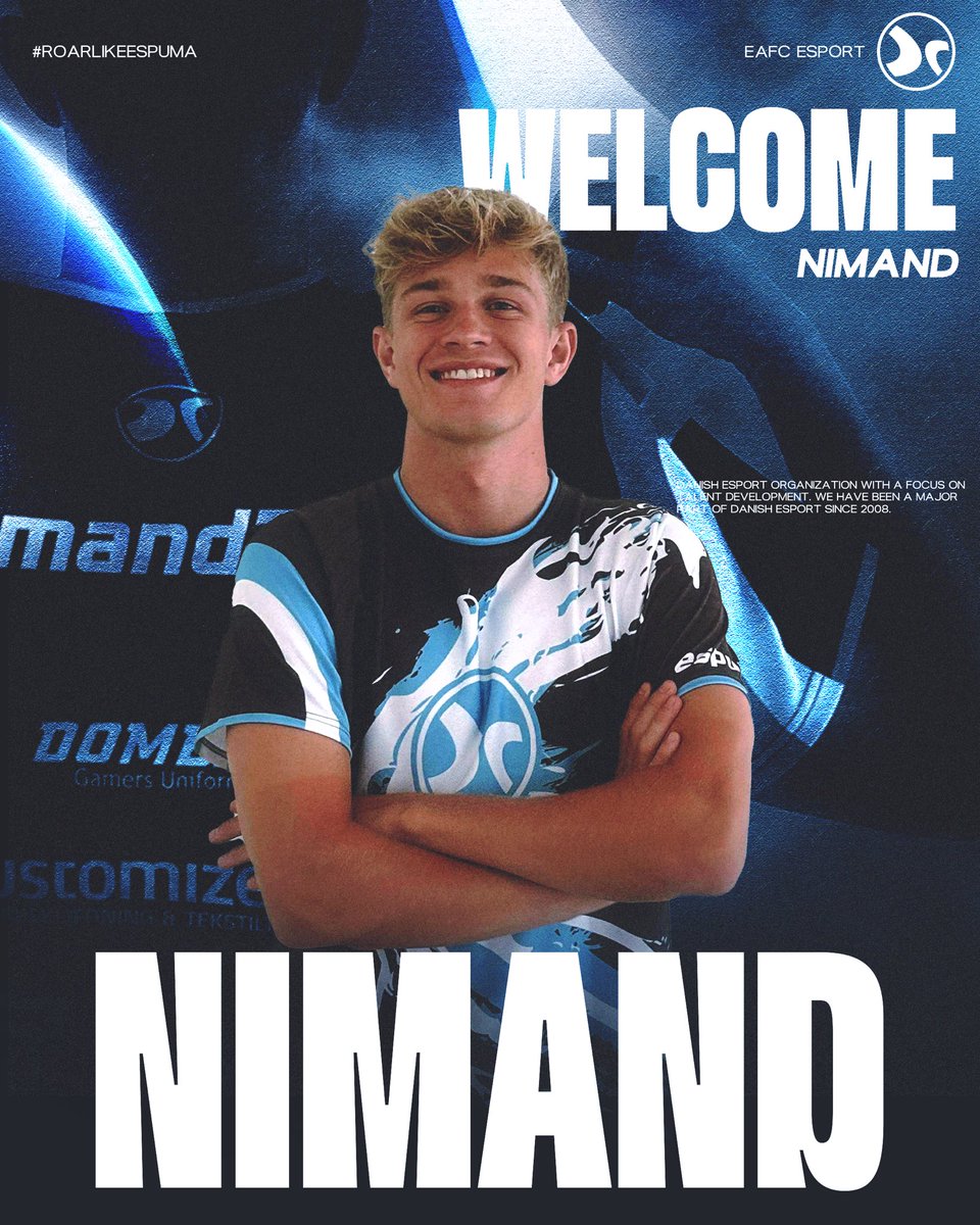 VELKOMMEN TILBAGE <a href="/MaltheNimand/">Malthe Nimand</a> 💙

Efter flere år er han endelig tilbage i eSpuma trøjen!
Nimand er klar til at give alt på banen og jagte de helt store resultater i EAFC for eSpuma 🌟