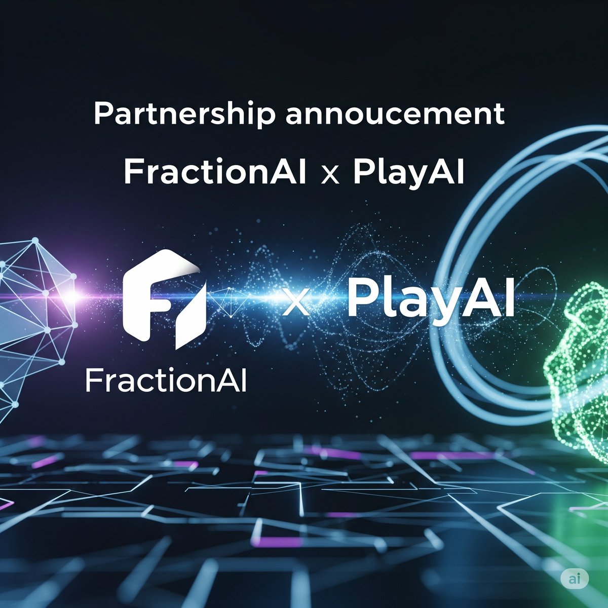 Og (@_gcfr) on Twitter photo 🚀 PLAYAI X FRACTIONAI PARTNERSHIP!
<a href="/FractionAI_xyz/">Fraction AI</a> just announced a partnership with <a href="/playAInetwork/">Play AI 🎲🎮</a>
but what does this mean for FractionAI?
✨ Battle-Tested Agents in PlayAI – FractionAI’s top agents, trained in competitive environments, are now accessible in PlayAI 🚀 PLAYAI X FRACTIONAI PARTNERSHIP!
<a href="/FractionAI_xyz/">Fraction AI</a> just announced a partnership with <a href="/playAInetwork/">Play AI 🎲🎮</a>
but what does this mean for FractionAI?
✨ Battle-Tested Agents in PlayAI – FractionAI’s top agents, trained in competitive environments, are now accessible in PlayAI