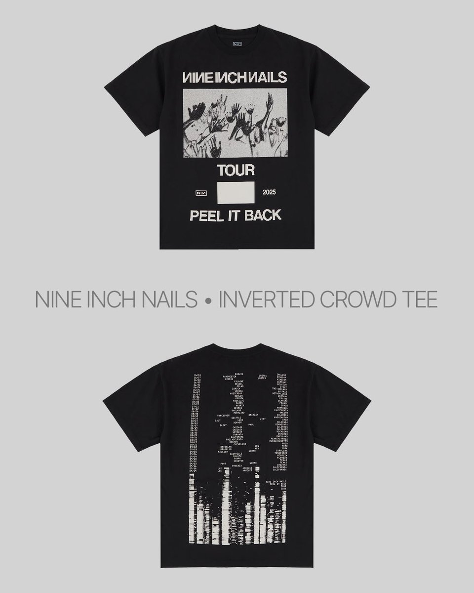 NEW #NineInchNails merch collection is available to order on our
