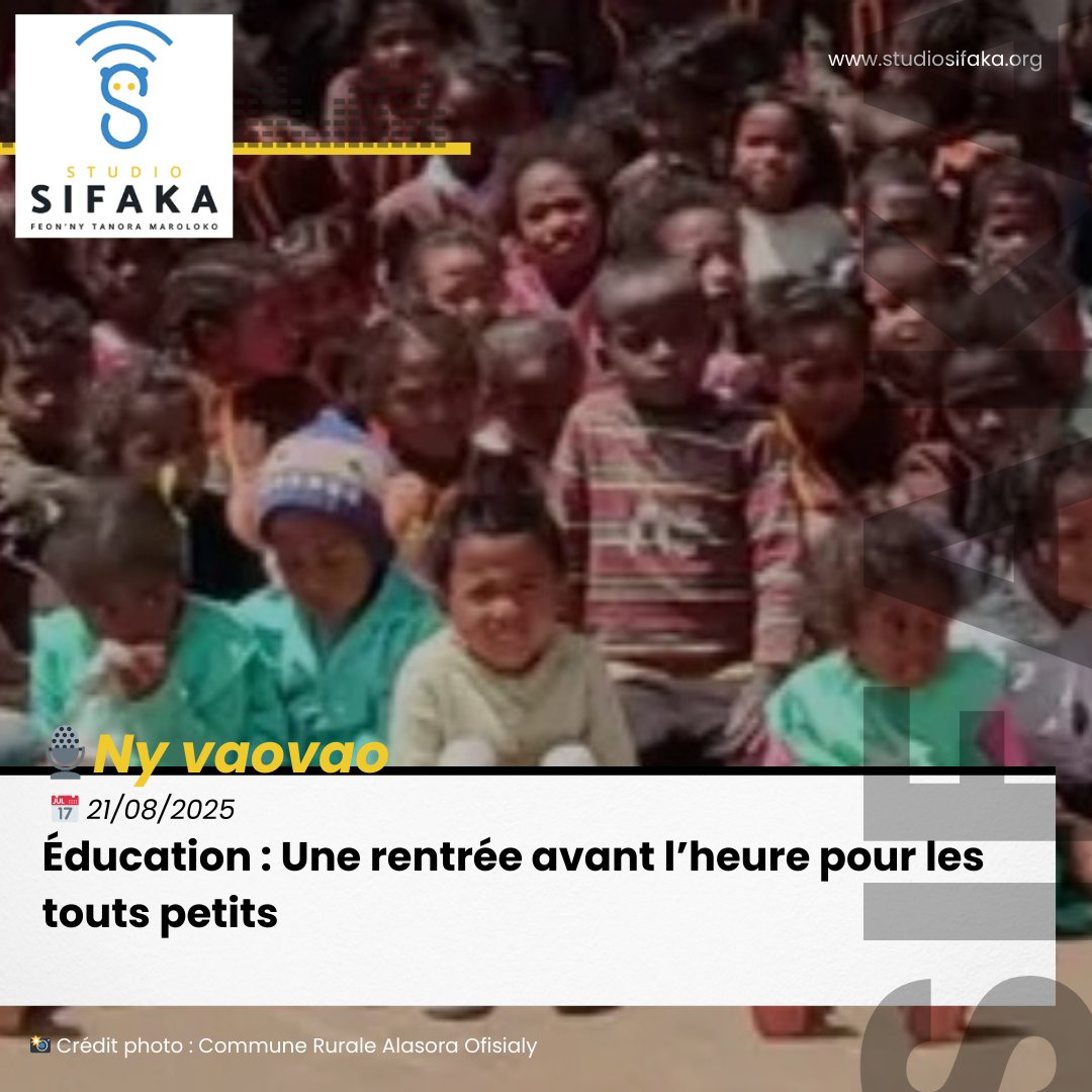 Studio Sifaka - la voix des jeunes à Madagascar tweet media