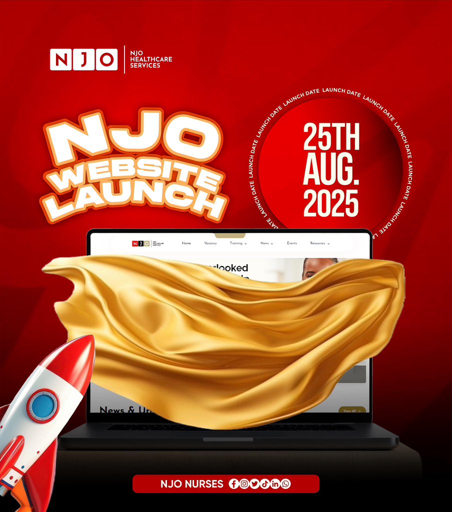 We’re so close, we can almost feel it! The NJO website goes live in just 3 days. Imagine a space where nurses can connect, grow, and find the right opportunities at the right time. That’s what we’re building for YOU. 💙

Mark your calendars 🗓️, because August 25 is not just a