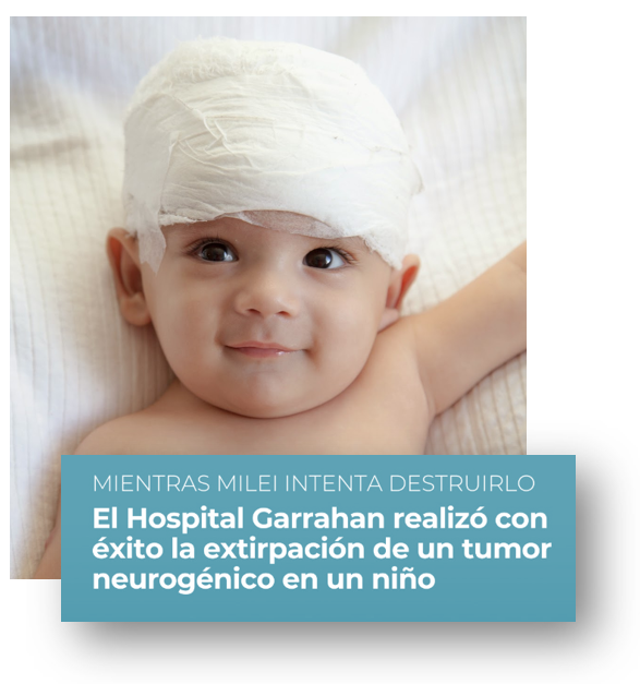 Antonio27591643's tweet photo. 🏥El Garrahan realizó la extirpación de un tumor neurogénico en un niño con diagnóstico de neuroblastoma, 
En medio del ajuste de Milei, el Hospital logra otro logro en salud pública mientras sus trabajadores impulsan la Ley de Emergencia Pediátrica. https://t.co/5XBAiCdA7E