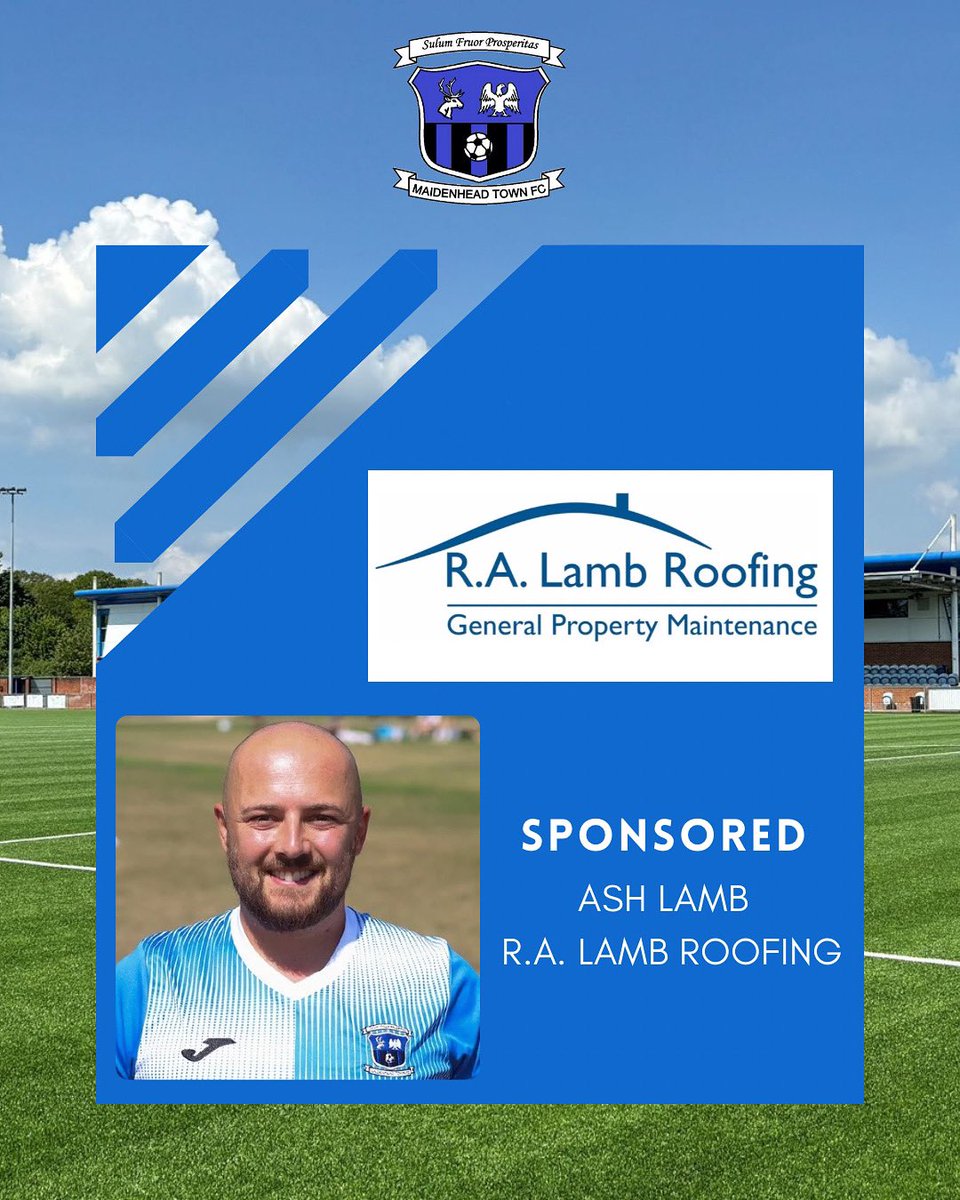 Ash Lamb 🤝 R.A. Lamb Roofing

We’re happy to announce Ash will be sponsored by R.A Lamb Roofing for the 2025/26 season

facebook.com/ralambroofing

#MTFC #UpTheTown