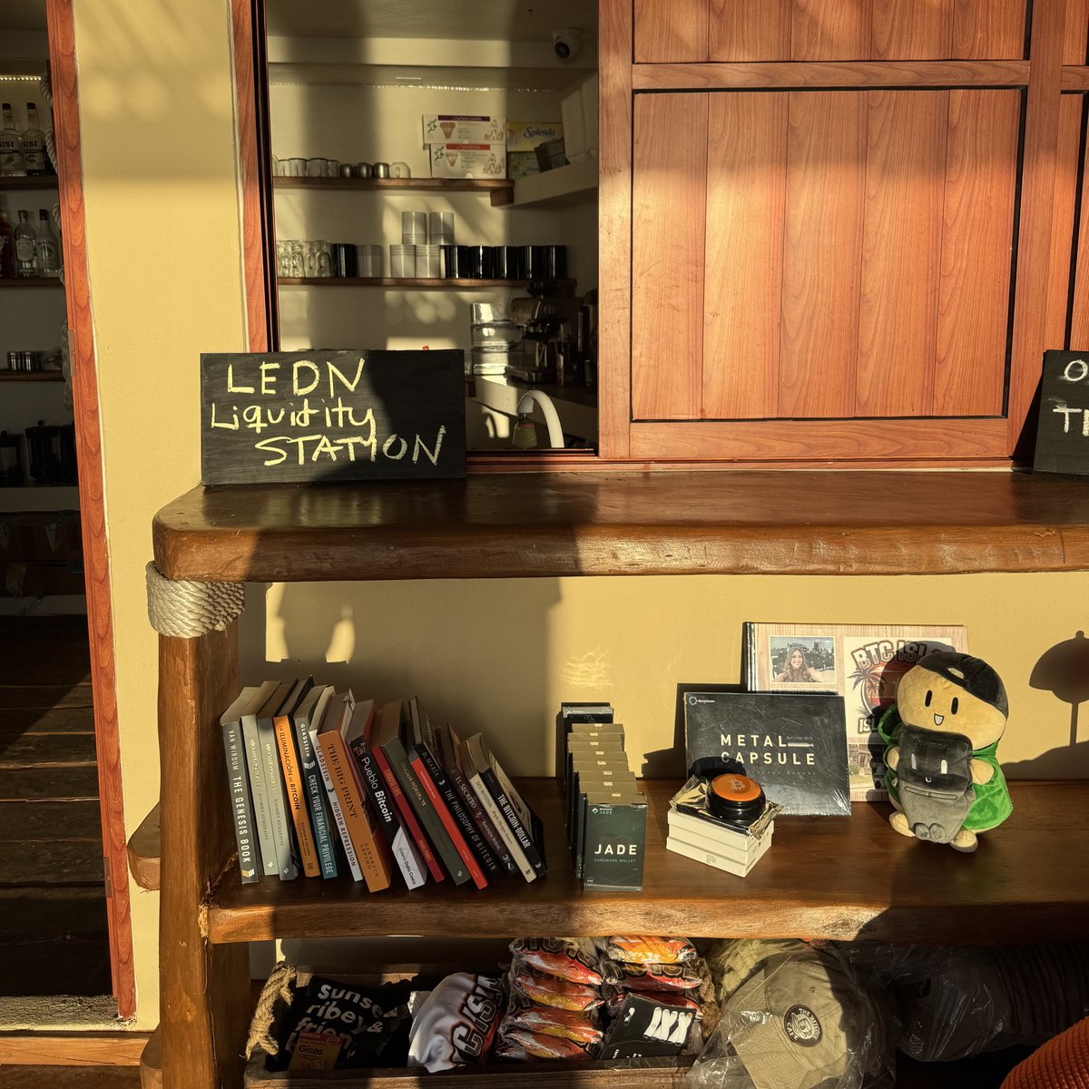 The Bitcoin Cafe is not AI it’s officially real.