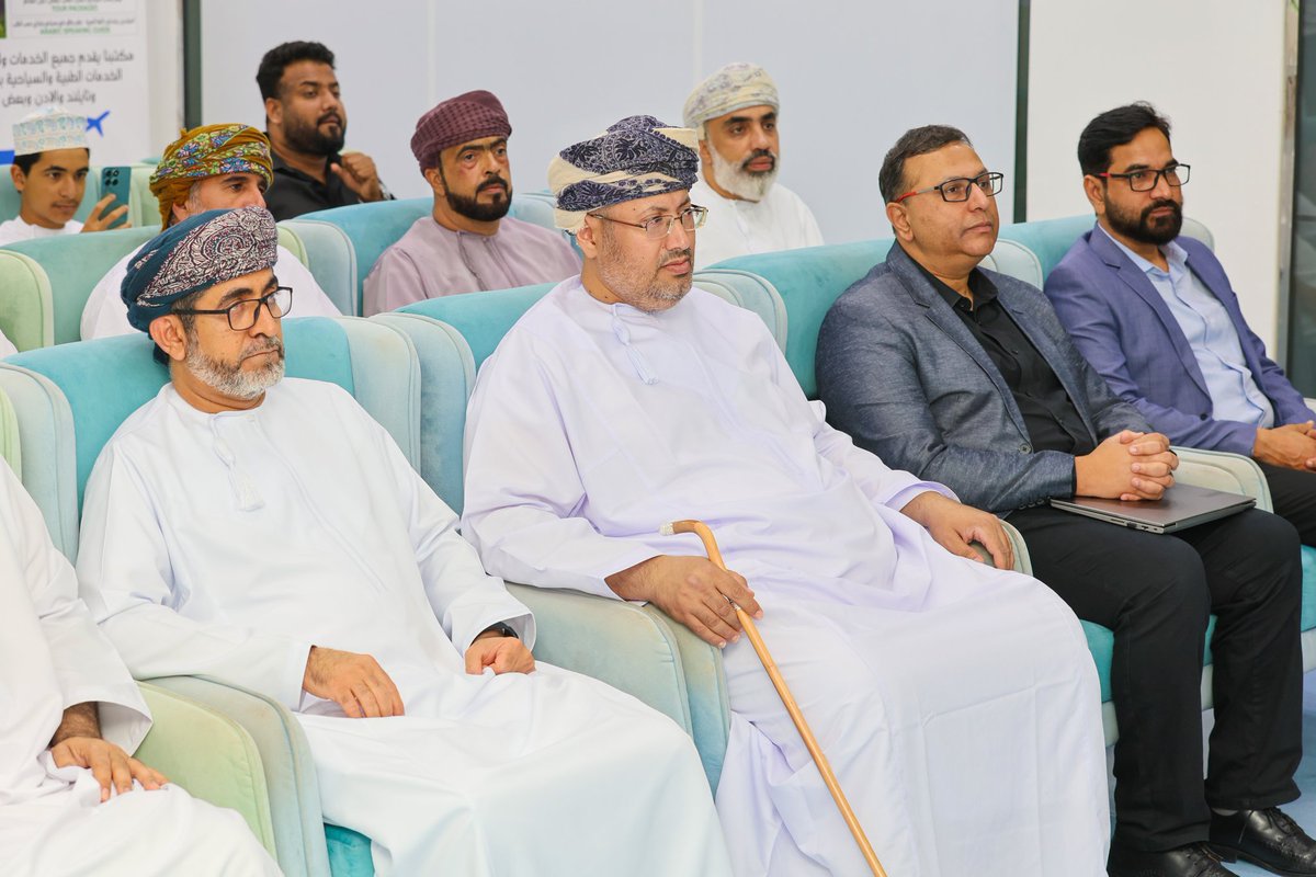 تحـت رعايـة سعـادة /ياسـر بن عـلي بن سلطـان المبيحـسي عضـو مجلـس الشـورى ممثـل ولايـة بركـاء
افتتح اليوم مكتب للمعلومات العامة الطبية بمستشفيات ابولو بمبنى مركز الرنين المغناطيسي بالولاية ضمن مجموعة يحيى البوسعيدي للخدمات الطبية والسياحية .