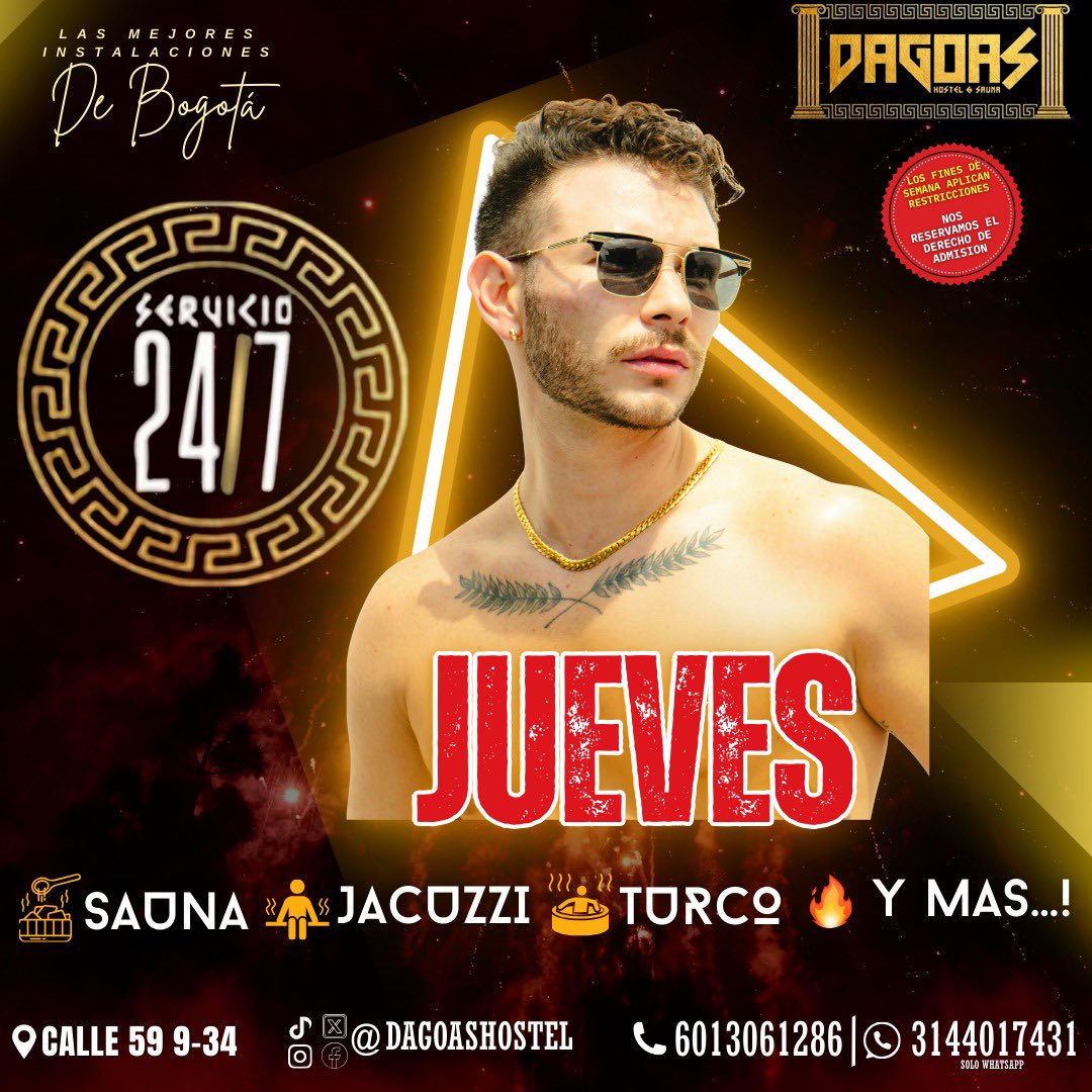 ✨ Jueves con flow, jueves contigo.
El fin de semana se empieza a saborear desde hoy…

Pases de cortesía?

✅DEBES SEGUIRNOS  y dar 💙+ 🔁 (retweet) a este tweet y TODOS nuestros posts