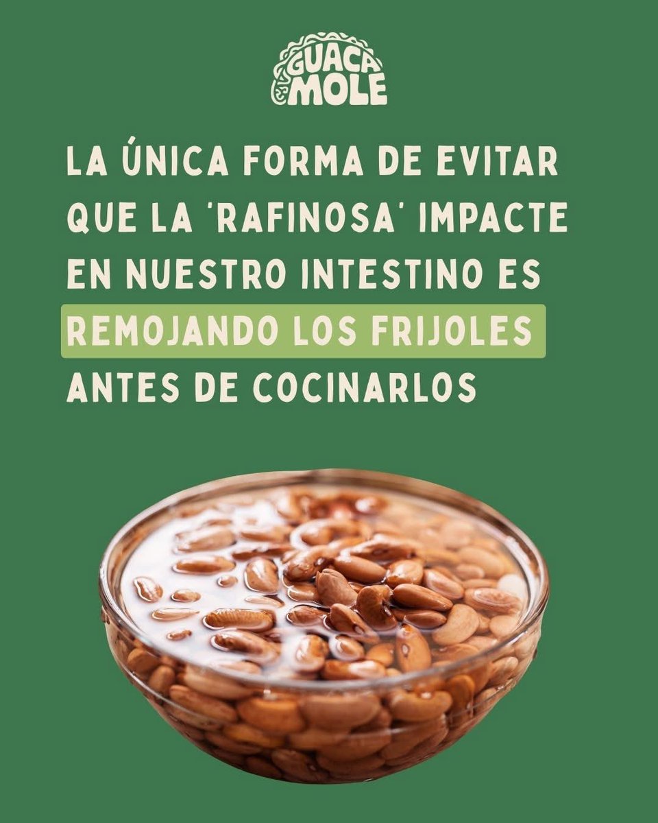 🌱🥘 ¿Sabías que los frijoles te hacen dar "ruidos raros” porque tienen azúcares que el cuerpo no digiere fácil? Al llegar al intestino, las bacterias hacen su fiesta y… boom, gases asegurados. 💨😅
#frijoles #cocina #legumbre #gases