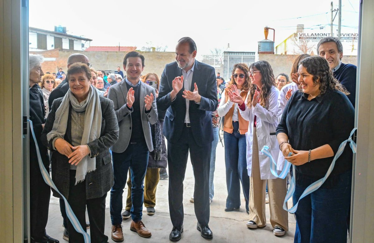 fsusbielles's tweet photo. Hoy, junto a la comunidad whitense y el presidente @mandolesiburgos, inauguramos con emoción las obras del Centro de Salud “Leonor Natali de Cappelli”. https://t.co/HtfBHH7NUt