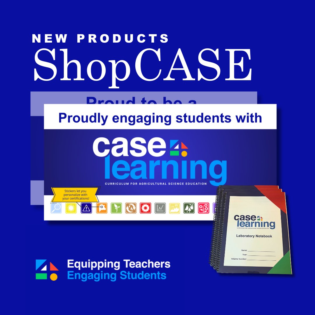 We’ve got something exciting to share, and we can't wait any longer. Take a peek at the latest additions to the ShopCASE store!

Interested in learning more? Check out Accessories in the ShopCASE store! 👉 case4learning.org/about-case/sho…