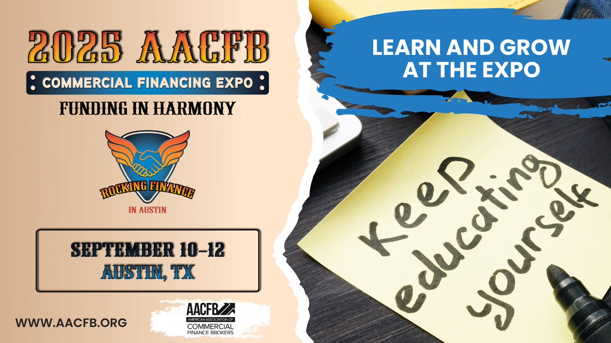 The most successful finance professionals are lifelong learners. The AACFB Expo boasts a dozen opportunities to learn something new. Invest in yourself and register today! conta.cc/3HvjefM
