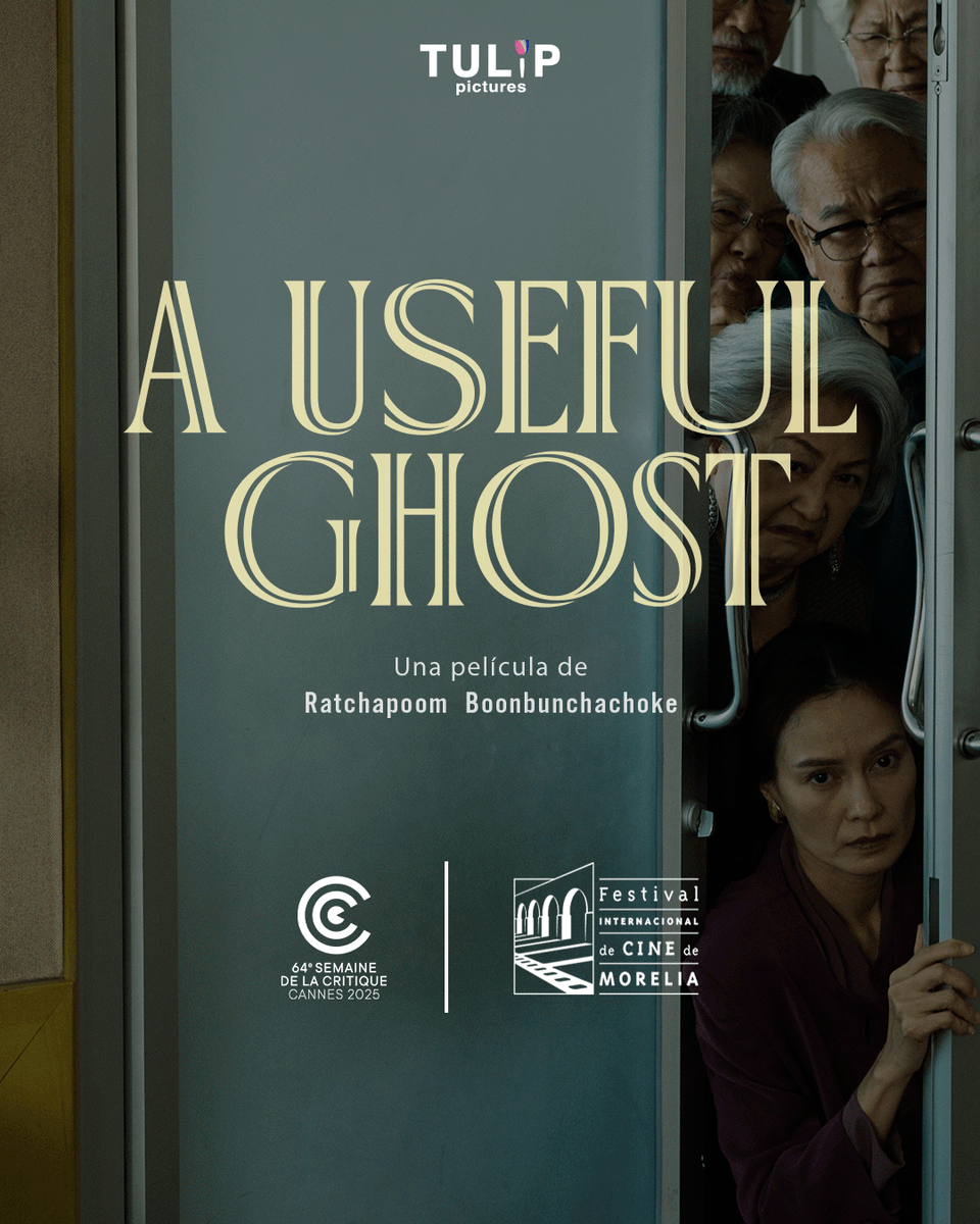 Tulip Pictures (@tulippicturesmx) on Twitter photo 🎥Desde Cannes hasta Morelia.
A Useful Ghost, ganadora en <a href="/semainecannes/">Semaine de la Critique</a>, formará parte de la alianza Semana de Crítica con el <a href="/FICM/">Morelia Film Fest</a>. 🌟
Y próximamente en cines mexicanos. 🍿 🎥Desde Cannes hasta Morelia.
A Useful Ghost, ganadora en <a href="/semainecannes/">Semaine de la Critique</a>, formará parte de la alianza Semana de Crítica con el <a href="/FICM/">Morelia Film Fest</a>. 🌟
Y próximamente en cines mexicanos. 🍿