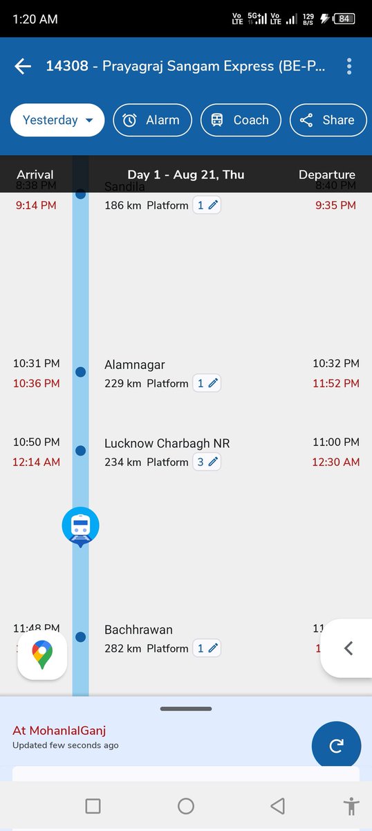 pcm8081's tweet photo. @RailwaySeva @Rahul198666 @drm_umb Please do something 
Train delayed  more than expected https://t.co/W0qJaLpWYR