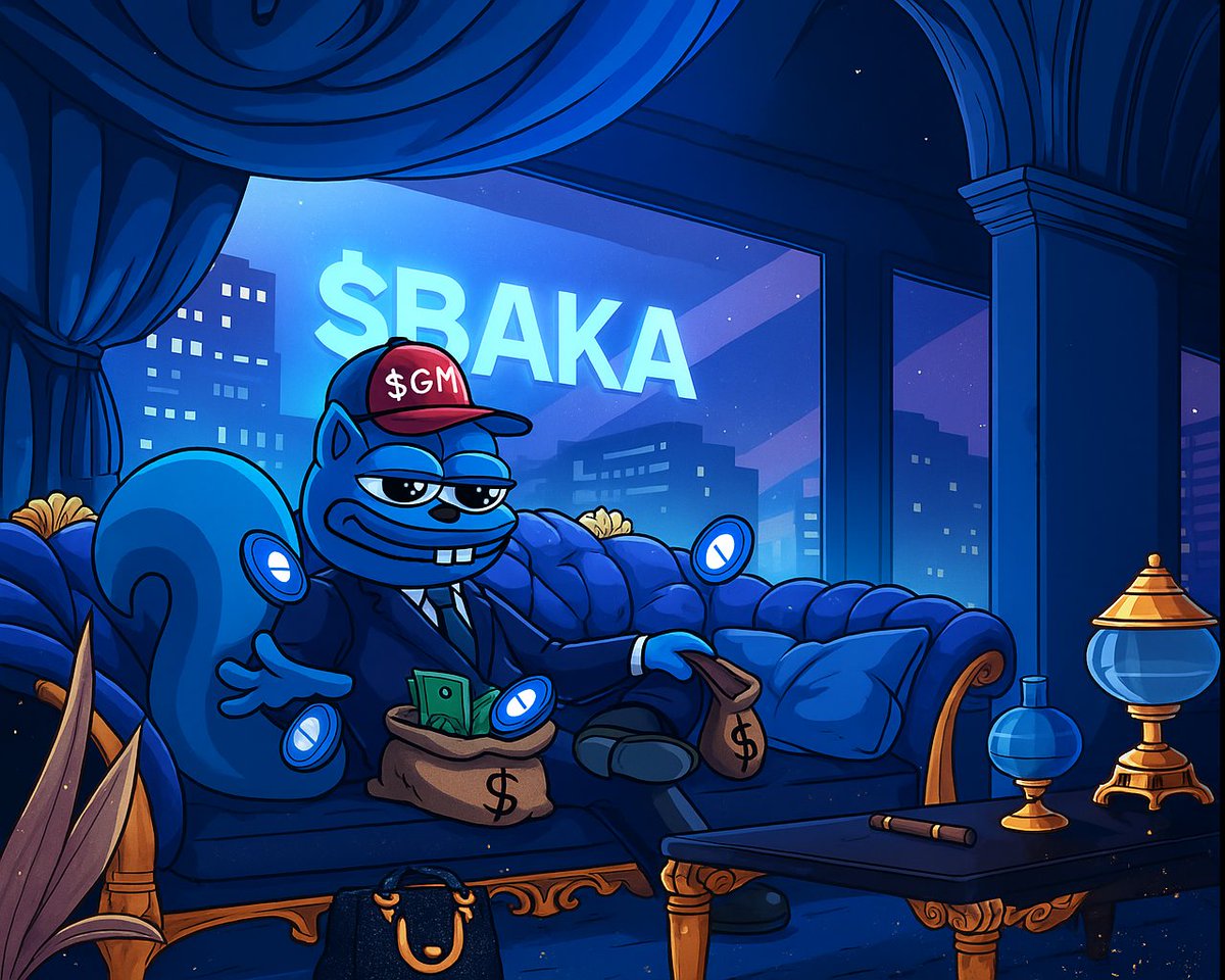 Meme image of $BAKA on Base
