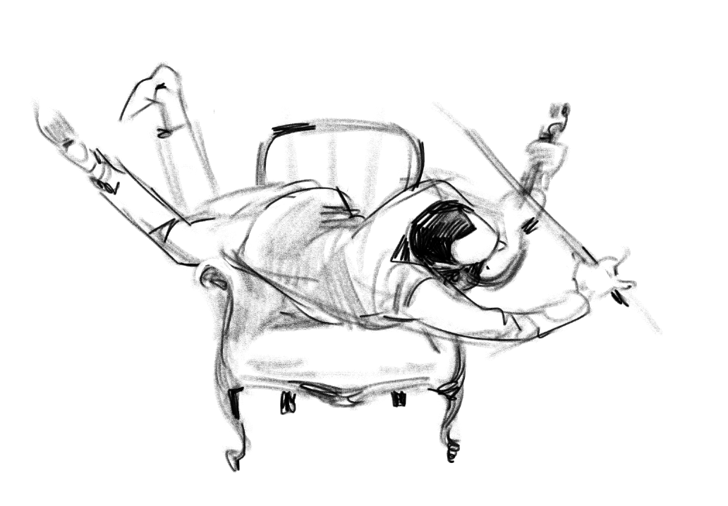 whatever's comfortable for you man