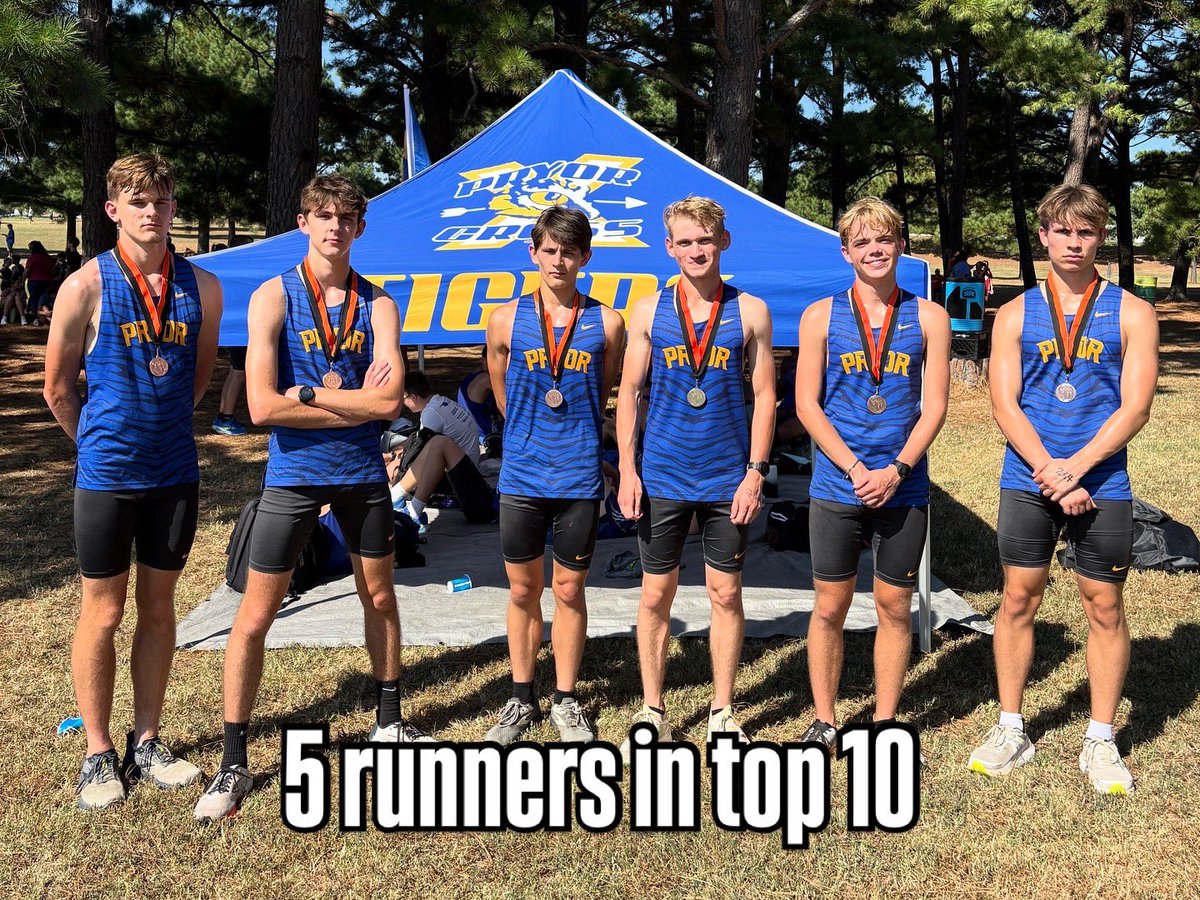 Pryor HS Boys XC⚡️TF tweet media