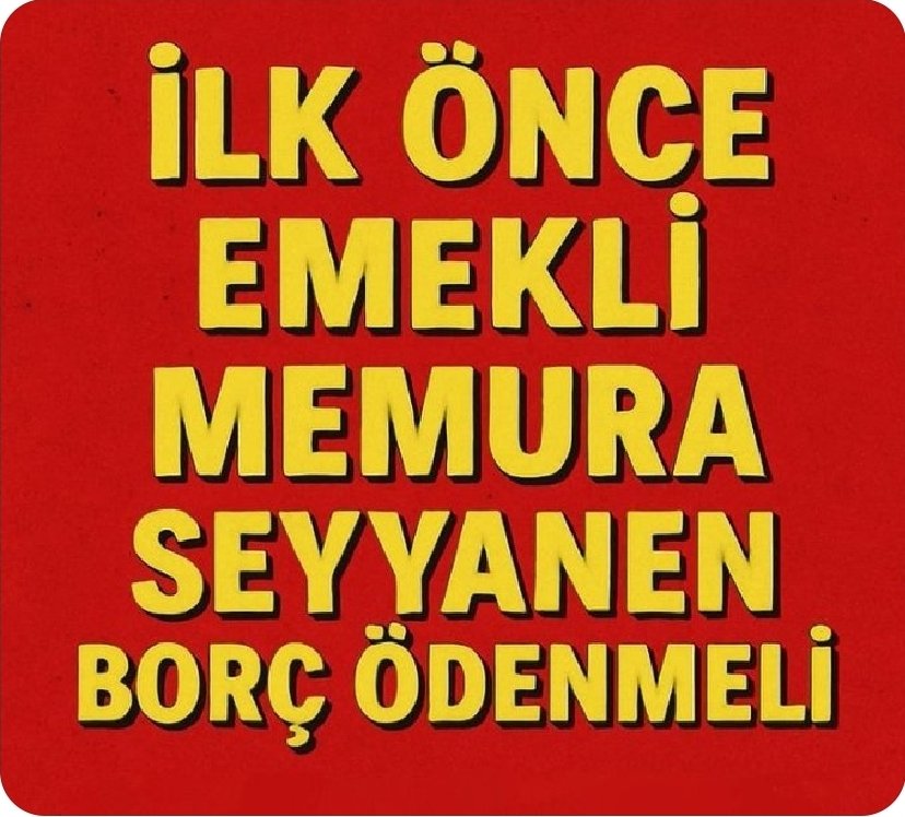 #EmekliMemur